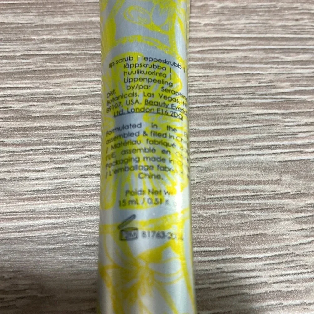 Seraphine Botanicals Bundle of Fruit Butter Lip Mask & Sugar + Lemon Lip Scrub